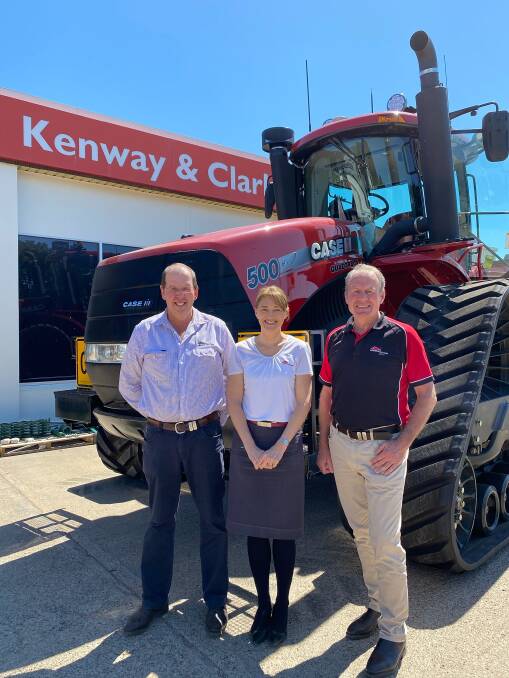 Kenway & Clark owners James Fowles, Gemille Hayes and Peter Burey. Photo: supplied