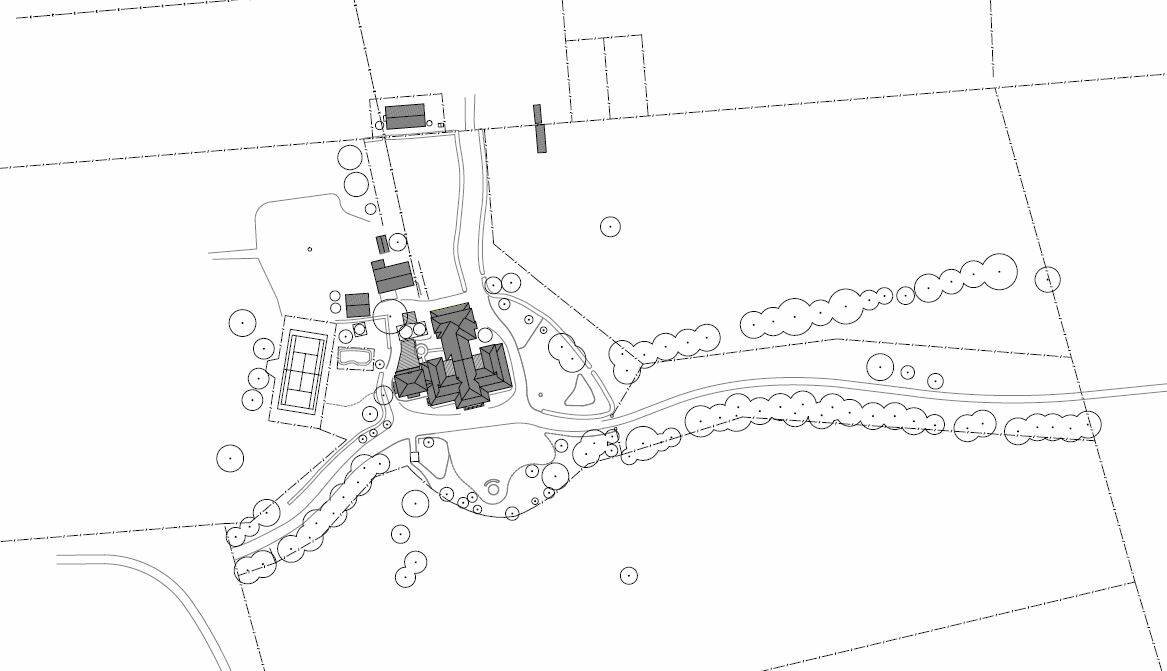 A plan for the garden restoration project at Kurrumbede: Image: Stewart Surveys