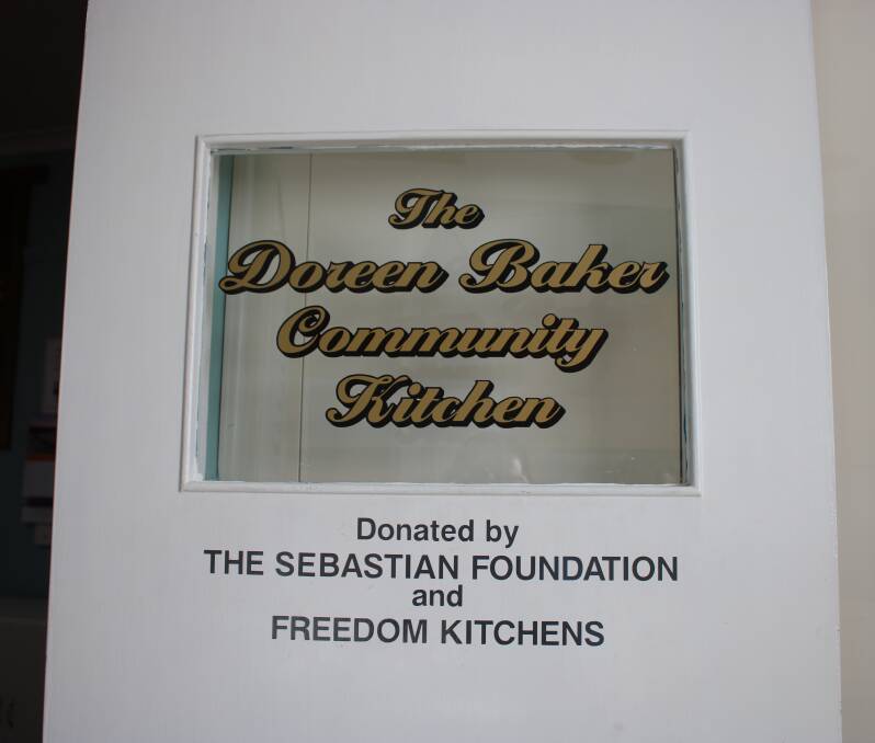 The CWA kitchen was renovated in 2014 and named after Doreen Baker.