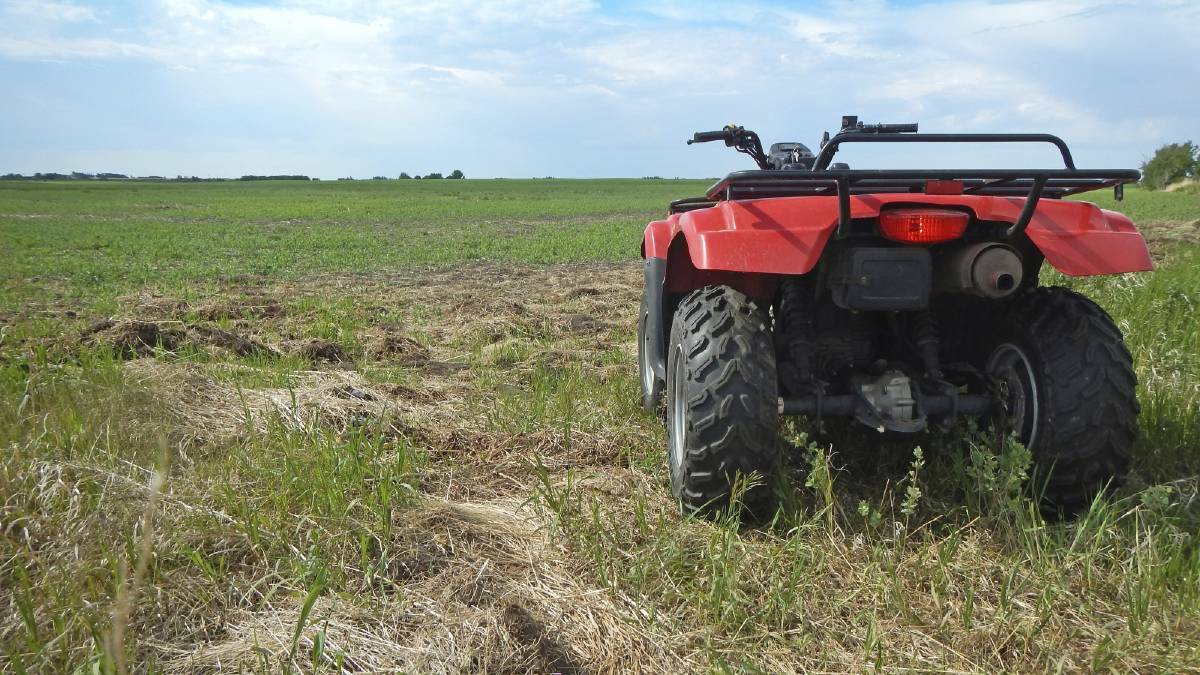 NOT A TOY: Farmers should stand strong against pressure for a joyride on the quad bike, Minister for Better Regulation Matt Kean said.