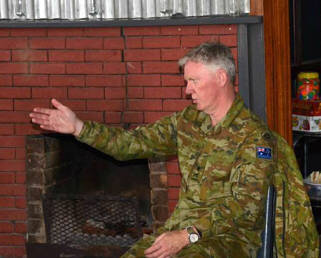 TOUR OF DUTY: National Drought Co-ordinator Major-General Stephen Day will return to Mullaley. Photo: Billy Jupp 