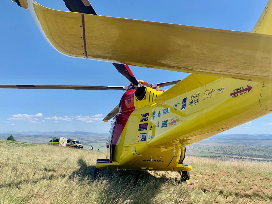 RESCUE: A 32-year-old man has been airlifted to Tamworth after a serious motorbike accident near Walcha. Photo: File