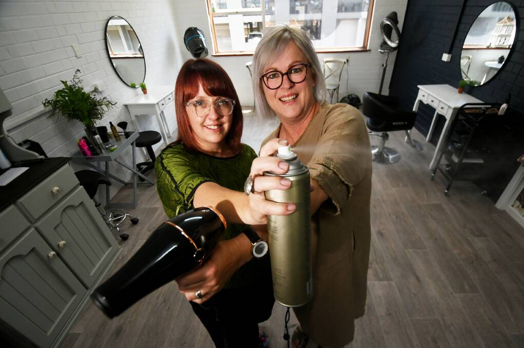 TEAM: Lois and Roon owners Deb Godley and Mandy Yeo said starting a business in the during the peak lock down period was a little nerve wracking, but the right step for them. Photo: Gareth Gardner
