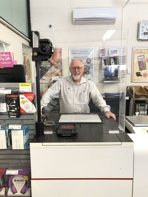 SURGING: Gunnedah Post Office manager Scott Payne has seen an increase in more than just post. Photo: Contributed.