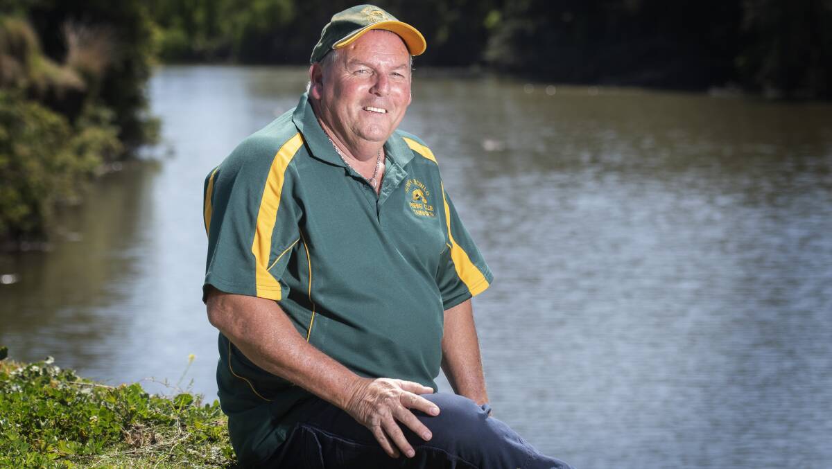 EXCITED: South Bowlo fishing club president Brett Douglas says they've has a swathe of new members join, all ready to hit Chaffey waters to catch a Cod. Photo: Peter Hardin
