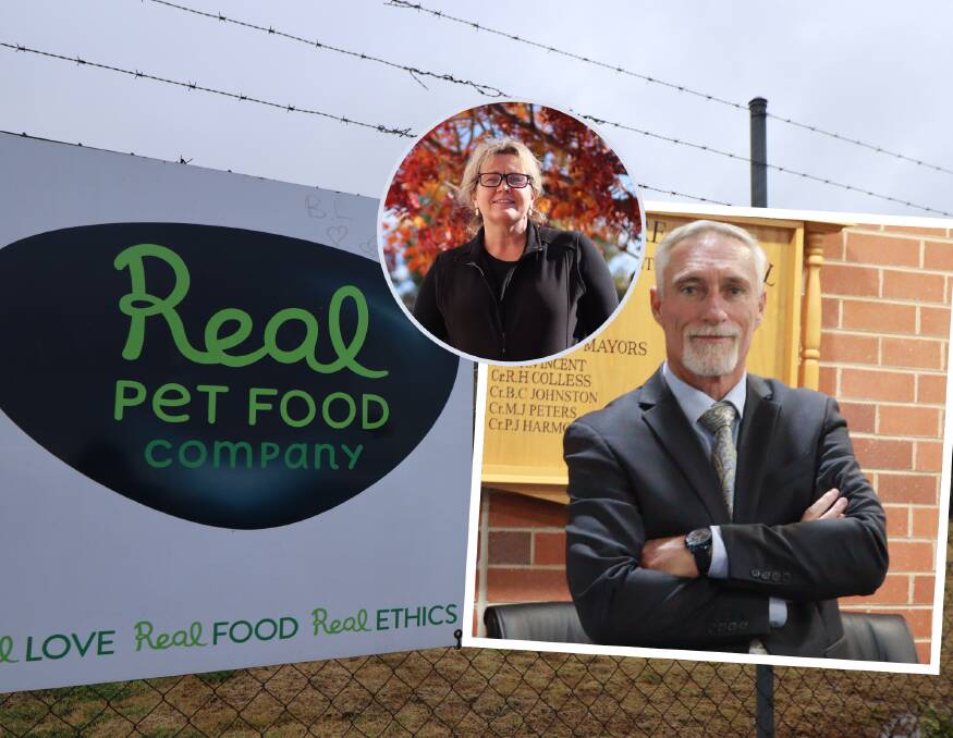 REAL ETHICS: While their slogan reads 'real ethics', both Inverell Council and Chamber feel 'blindsided' by the Real Pet Food Company's decision to leave Inverell by December. Photos: Jacinta Dickins