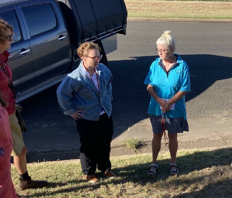SPEAK OUT: Walgett Community College teacher and NSW Federation spokeswoman Emma Eldridge (left) speaks out on recent walk-off. Photo: NSW Teachers Federation 