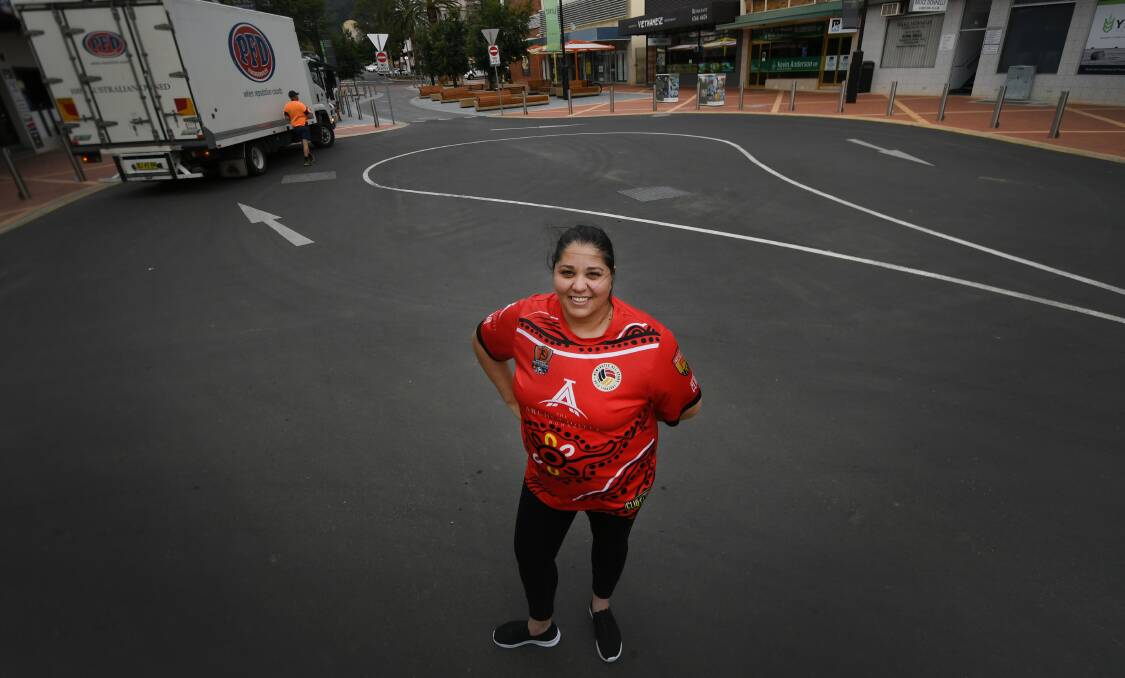 READY: Kaliela Thornton, a Tamworth Naidoc committee member, is excited to hold rescheduled Naidoc Day events. Photo: Gareth Gardner