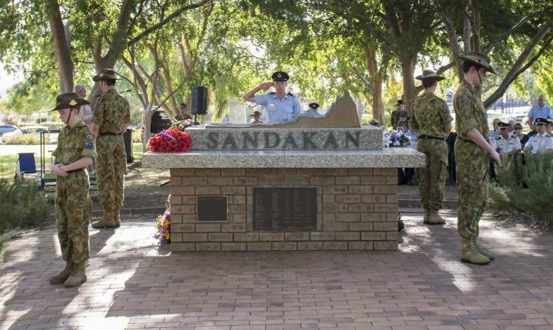 REMEMBER: The small memorial service will remember atrocities inflicted on 2500 Allied soldiers during the Sandakan death marches at the very end of World War II.