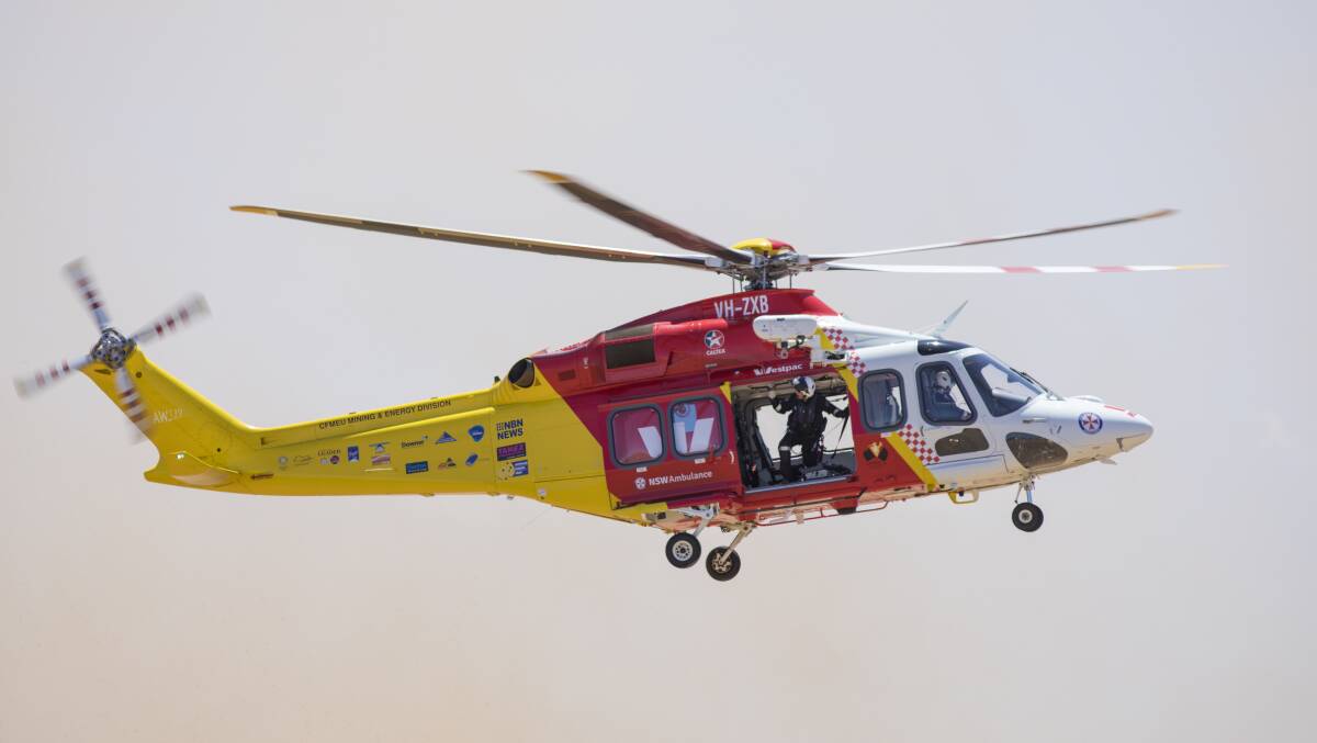 CRASH: The 60-year-old man was airlifted to hospital after a motorbike crash with a kangaroo. Photo: File