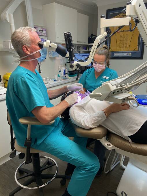 OPEN FOR EMERGENCIES: Dentist Paul Hagley will still be available for emergency dental care, and is taking part in an online registry for patients to locate their nearest open clinic. Photo: Supplied