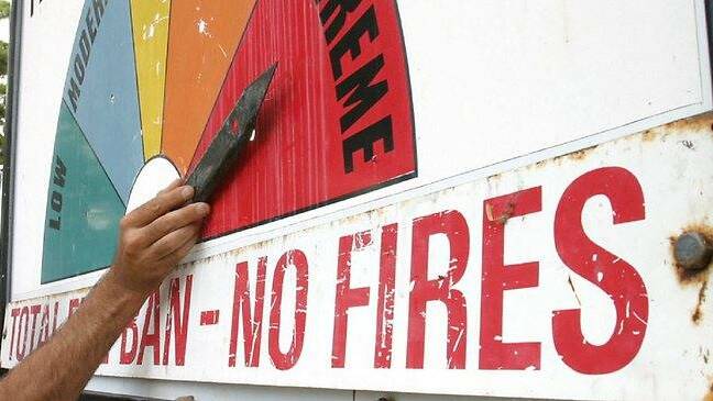 Hot, windy forecast cues total fire ban from midnight