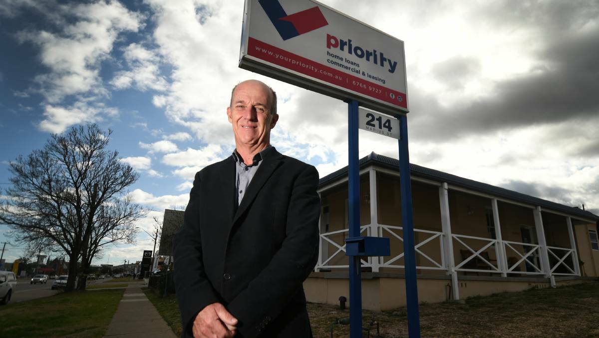 MASSIVE: Bryan Coleman from Tamworth's Priority Home Loans says 2020 was a "massive, incredible" year and can't see it ending soon. Photo: Gareth Gardner