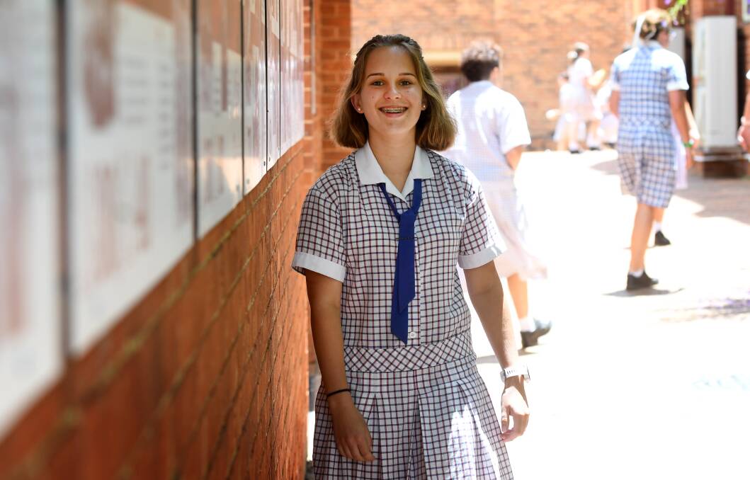EYES OPEN: Calrossy student Tahlia Barwick said the NSW Youth Advisory Council has been a great place to explore her own ideas. Photo: Gareth Gardner