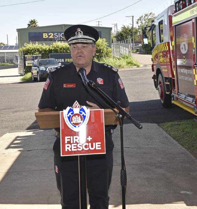 PROUD LEADER: NSW Fire and Rescue commissioner Paul Baxter is proud of his service's efforts during the recent bushfire crisis. Photo: Billy Jupp 