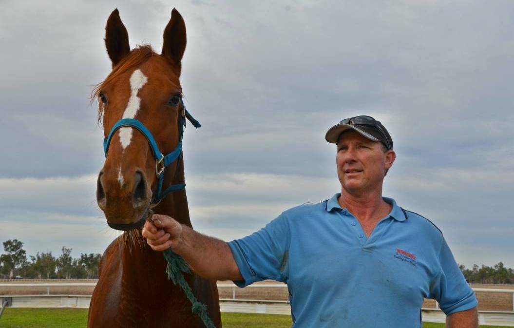 SPRING JOY: Gunnedah trainer Gavin Groth will be hoping Bring the Joy can add a Spring Cup to its collection on Thursday. Photo: Billy Jupp 