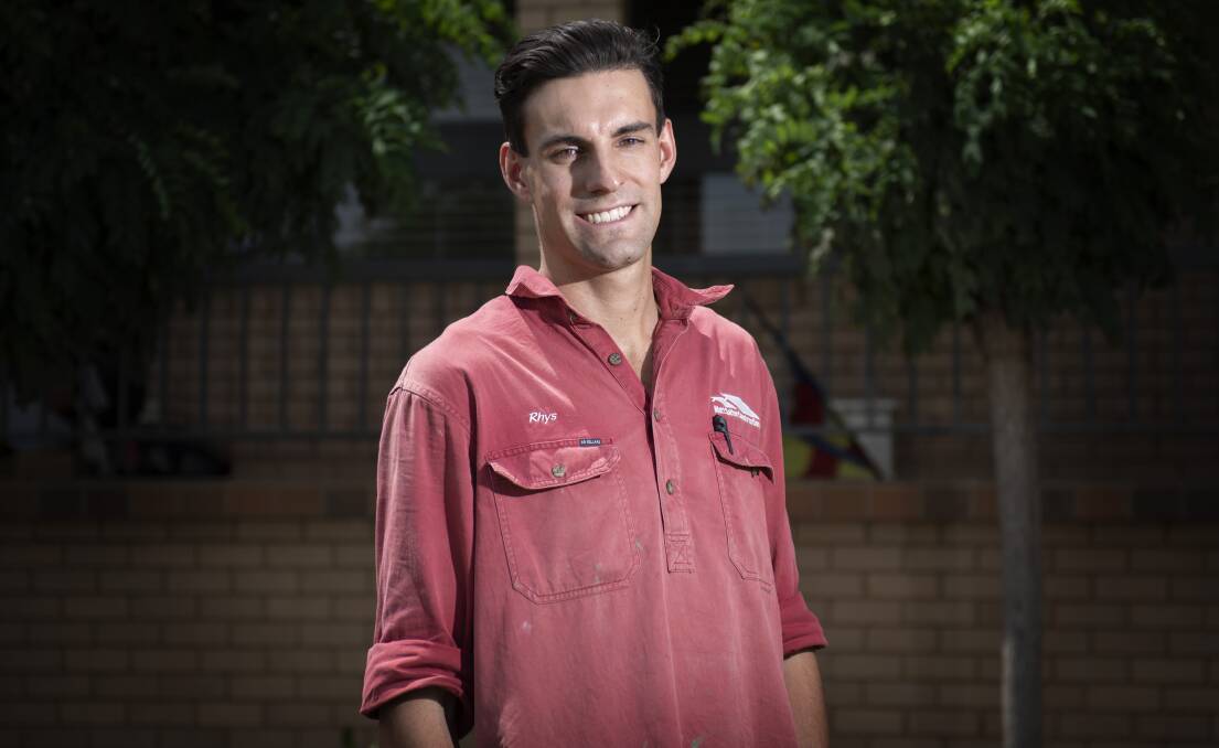 CODE SWAP: Rhys Chillingworth believes the challenge of taking on a new sport was behind his decision to move from the Tamworth Thunderbolts to the Tamworth Swans. Photo: Peter Hardin 020320PHC004 