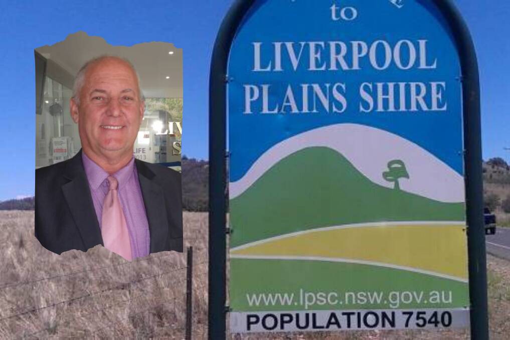 Liverpool Plains mayor Andrew Hope. 