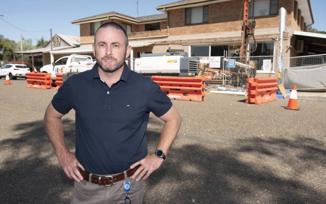 WATER PUSH: The council's acting director of compliance Ross Briggs says the council will call on the NSW Water Minister to help support Duri locals impacted by the fuel leak. Photo: Peter Hardin 