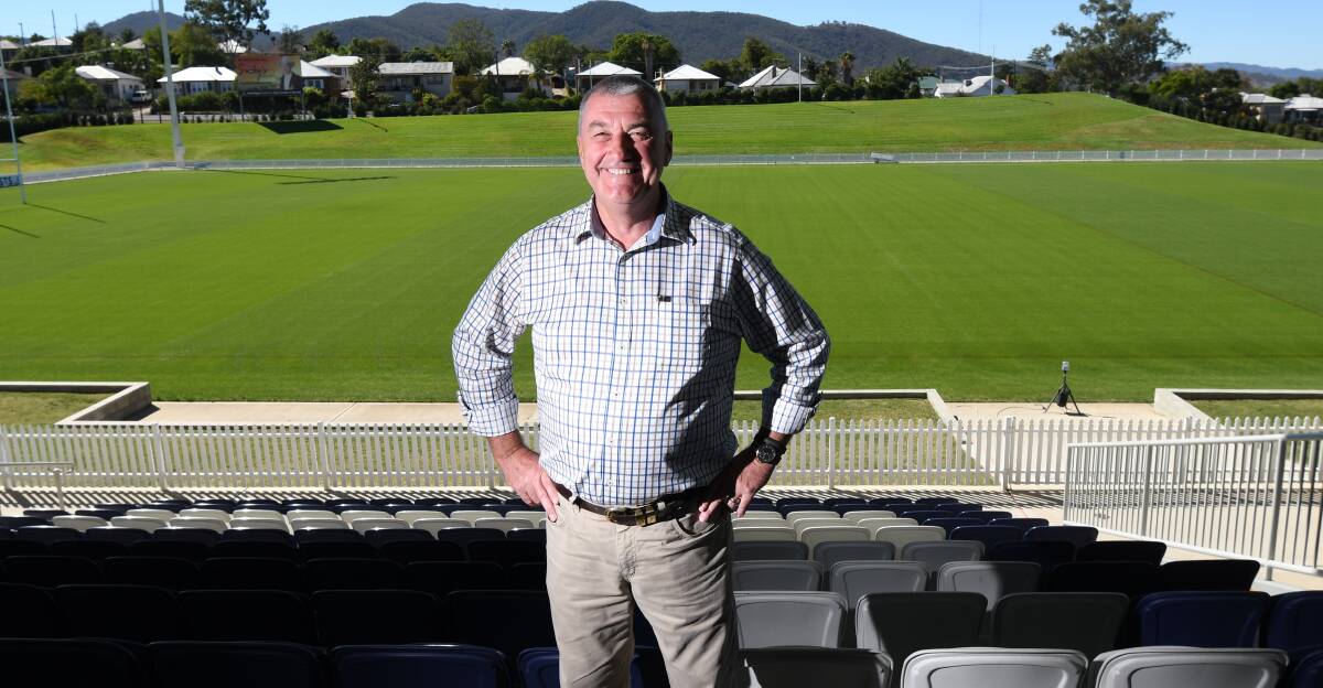 EXCITED: Wests League Club's Rod Laing said he was surprised by the ticket sales. 