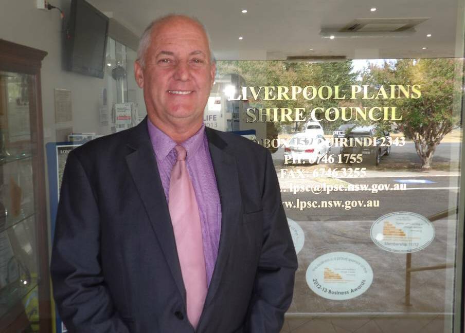 CALLING TIME: Andrew Hope has confirmed he will be stepping down as Liverpool Plains mayor in September. 