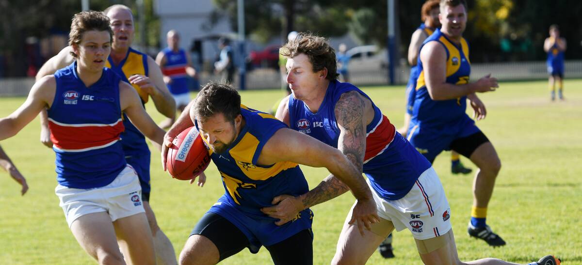IN DOUBT: The Narrabri Eagles will take the field in round one of the AFL North West season but doubts loom about the club's long-term plans. Photo: Ben Jaffrey 