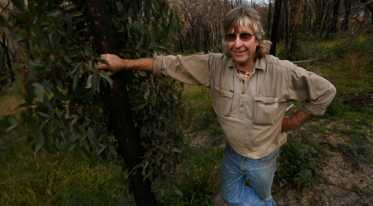 LONG ROAD AHEAD: Ray Hull believes local bee keepers will face a tough few years. Photo: Gareth Gardner 200520GGF01 