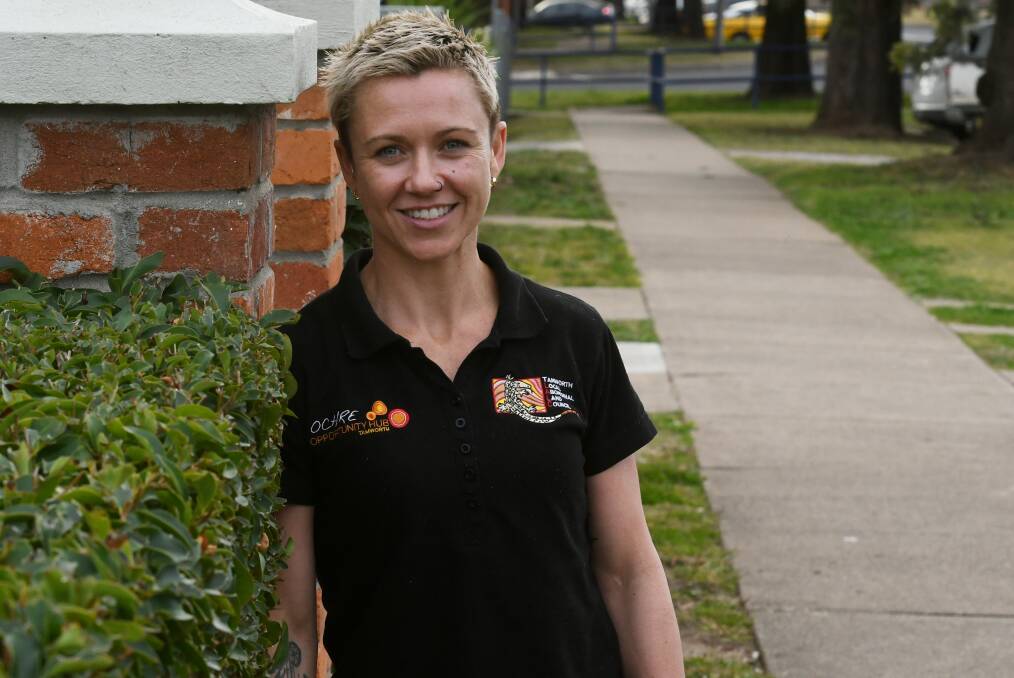 HELPING HAND: Tamworth Opportunity Hub's Charlie Abra is hopeful the mental health first-aid course will enable her to better help the region's youth. Photo: Gareth Gardner 160720GGB05 