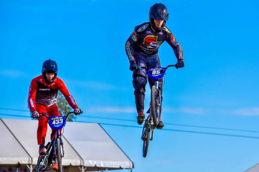 ON THE RISE: Tamworth's Jack Davis has been hard at work preparing for the World BMX Championships in Belgium. Photo: Photo: Gat Snapt 