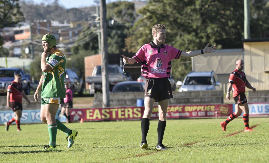 ON THE LOOKOUT: North West NRL referee development officer Ryan Schmiedel is looking to recruit new referees into the fold. Photo: Billy Jupp 