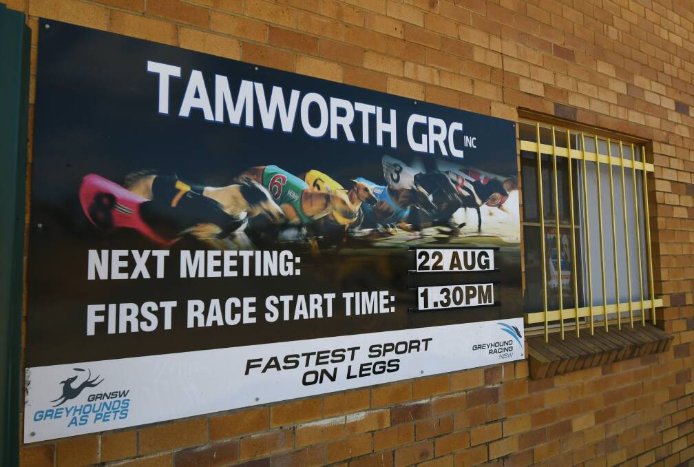 TRAGIC INCIDENT: For the second time in as many meetings, a greyhound has been killed during a race at Tamworth. Photo: Gareth Gardner 240820GGD03