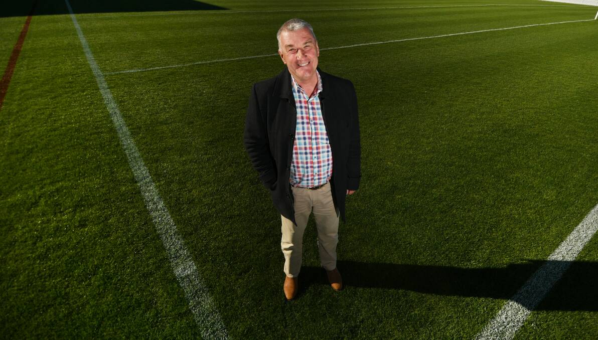 PICTURE PERFECT: Wests League Club chief executive officer Rod Laing believes the Scully Park surface is among the best playing surfaces in regional NSW. Photo: Gareth Gardner 260820GGC01