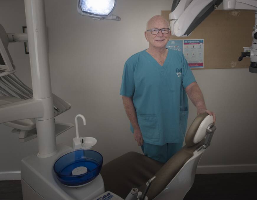 SWEET TOOTH: Tamworth dentist Michael Jonas believes the COVID-19 pandemic has prompted locals to overindulge on sugar. Photo: Peter Hardin 
