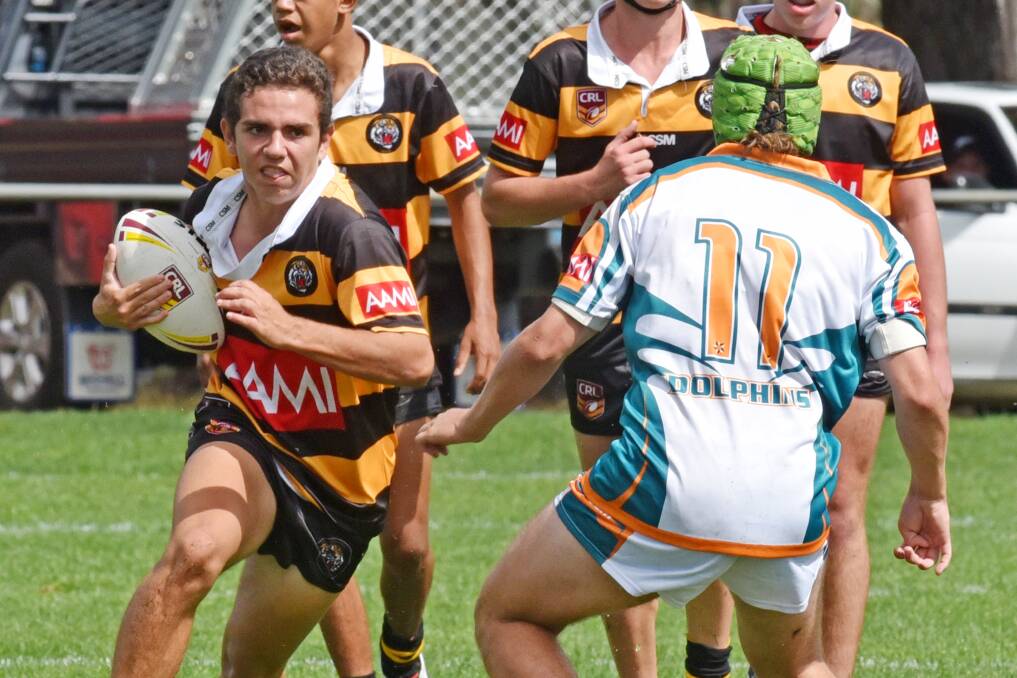 COMEBACK: Dylan Porter, pictured playing for the Greater Northern Tigers, will return to Werris Creek after a stint with Aberdeen. 