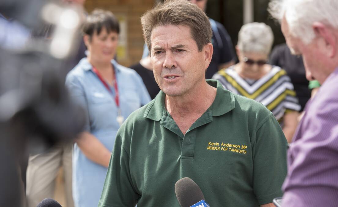 TOUR OF DUTY: Tamworth MP Kevin Anderson says he will continue to urge his political colleagues to take tours of the state's drought-stricken regions. 