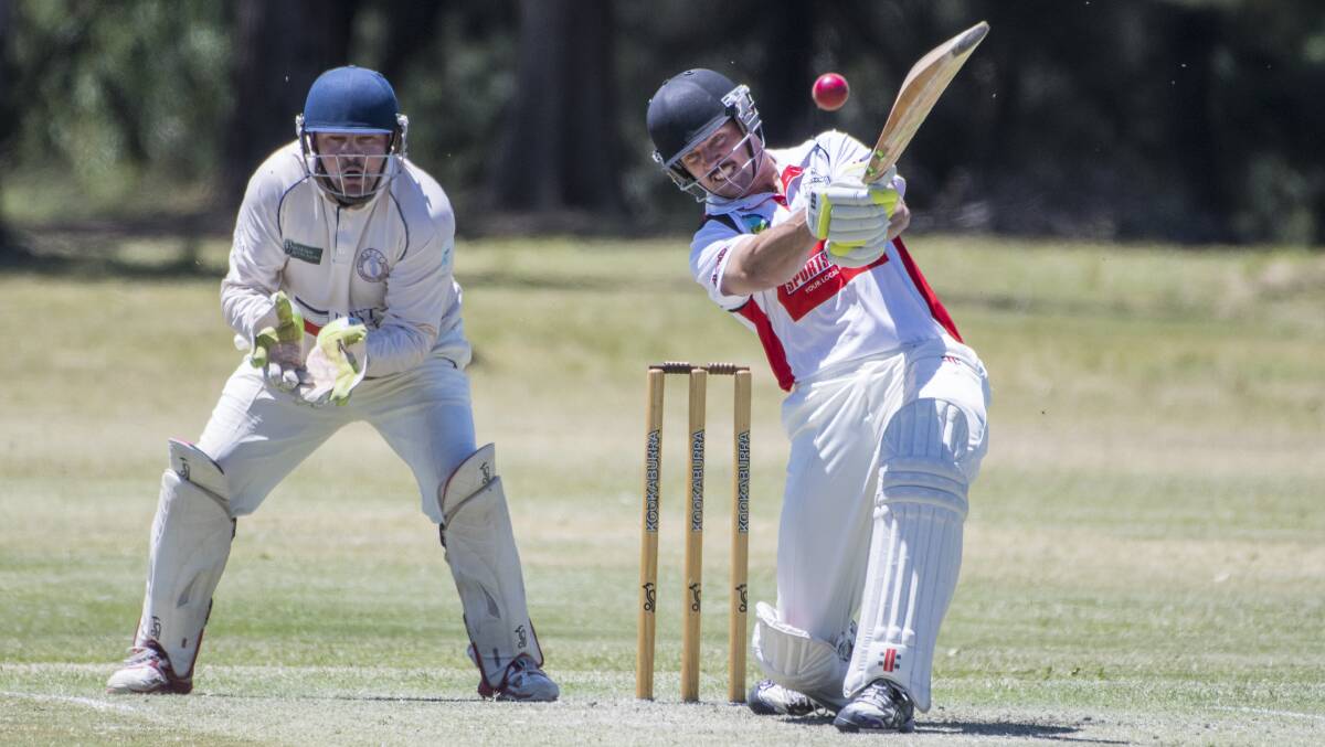 NEW ROLE: Brendan Rixon will focus purely on batting this summer after stepping down from the role of captain at North Tamworth. Photo: Peter Hardin 241118PHE025