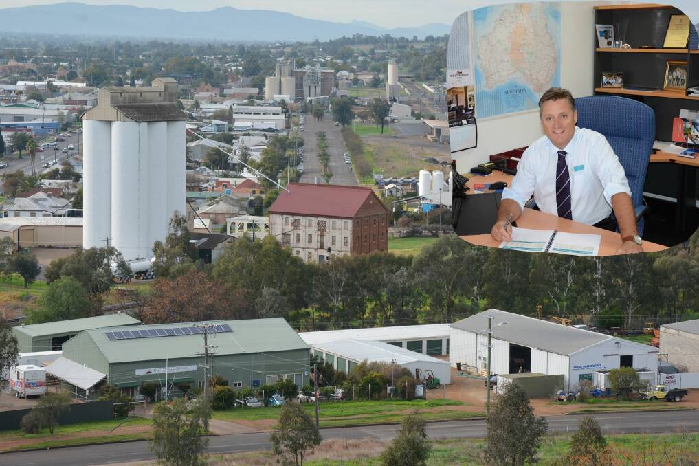 RECOVERY: Gunnedah mayor Jamie Chaffey is calling on local businesses to have their say on a COVID-19 economic recovery survey. 