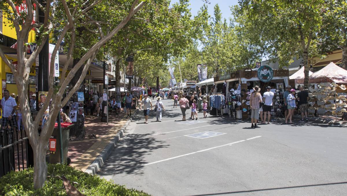 SPACED OUT: Stall numbers have decreased since the 2019 Tamworth Country Music Festival (pictured). Photo: Peter Hardin 180119PHA028 