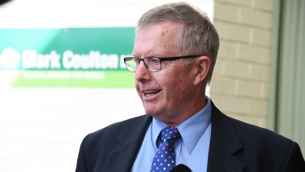 ON BOARD: Parkes MP Mark Coulton will be downloading the government's COVID-19 app, despite the concerns of privacy raised by New England MP Barnaby Joyce. 
