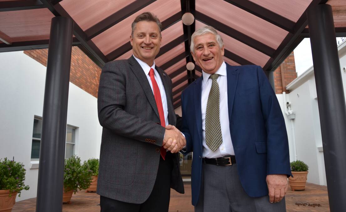 LEADING THE WAY: Jamie Chaffey will continue in his role as mayor of Gunnedah Shire Council and will be joined by Rob Hooke who was elected to the role of deputy mayor. Photo: Billy Jupp 