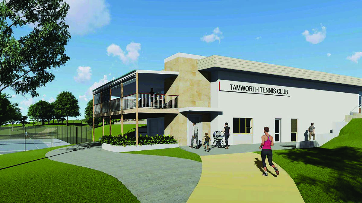 UP FOR REVIEW: An artist's impression of the planned redevelopment. Photo: Tamworth Regional Council