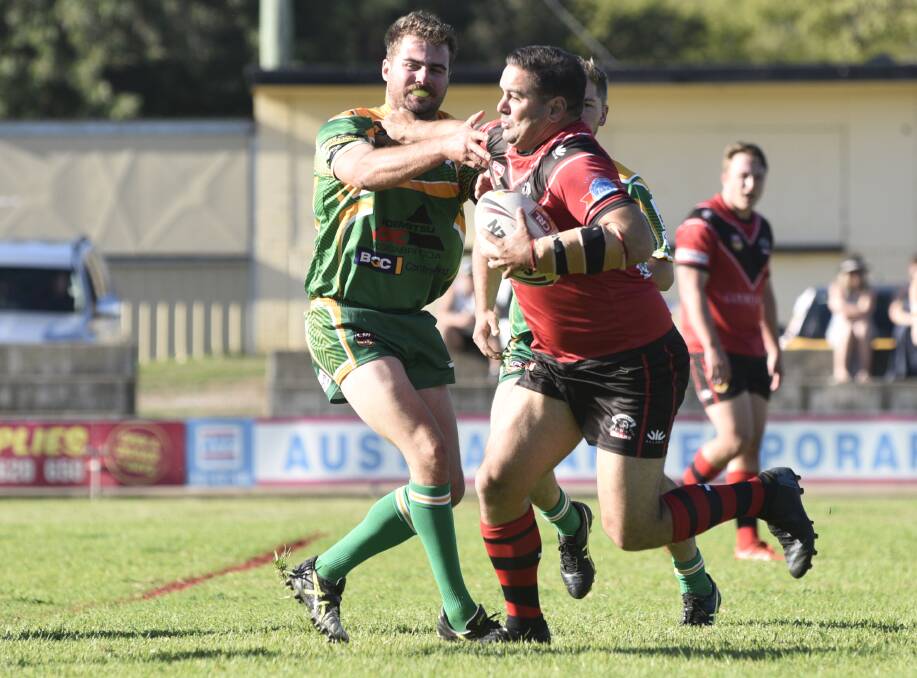 IMPACT PLAYER: Andrew Moodie has slotted into the North Tamworth Bears lineup after making the shift from Pirates during the off-season. Photo: Billy Jupp 