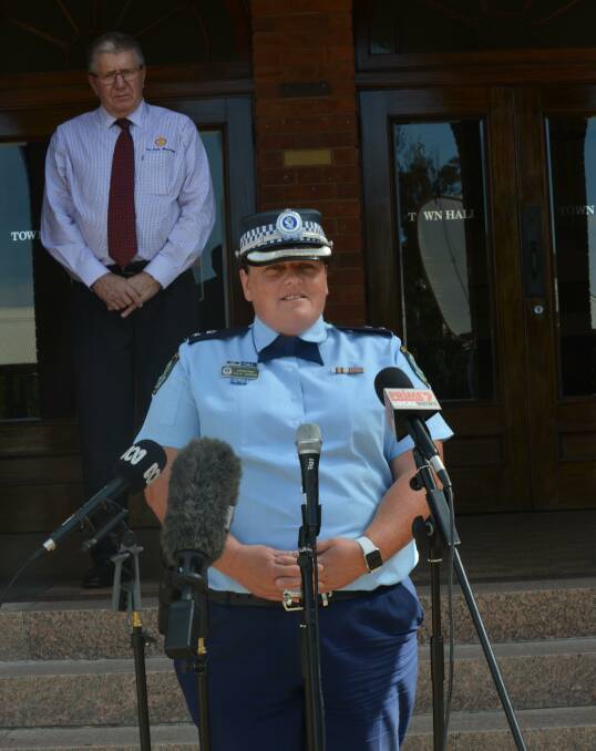 TOP COP: Oxley Police District Superintendent Kylie Endemi. Photo: Billy Jupp 