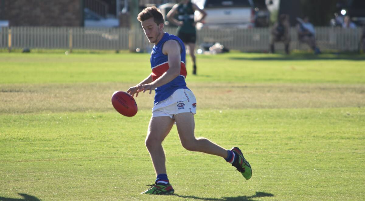 YOUNG GUN: Jasper Thomas (pictured) will line up for the Northern Heat alongside Bulldogs teammates Des Tuckerman and Hayden Baker. 