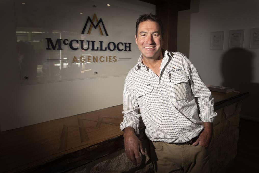 ON THE RISE: McCulloch Agencies' George Barton has added another honour to his trophy case by being named the state's second-best rural agent of the year by REINSW. Photo: Peter Hardin 041120PHB006