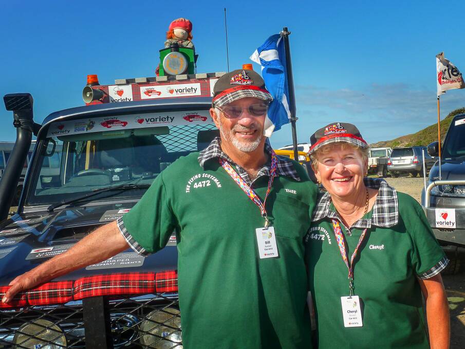 GOING STRONG: Manilla's Bill and Cheryl Randall are setting off on their 14th Variety 4WD Adventure. Photo: Supplied 