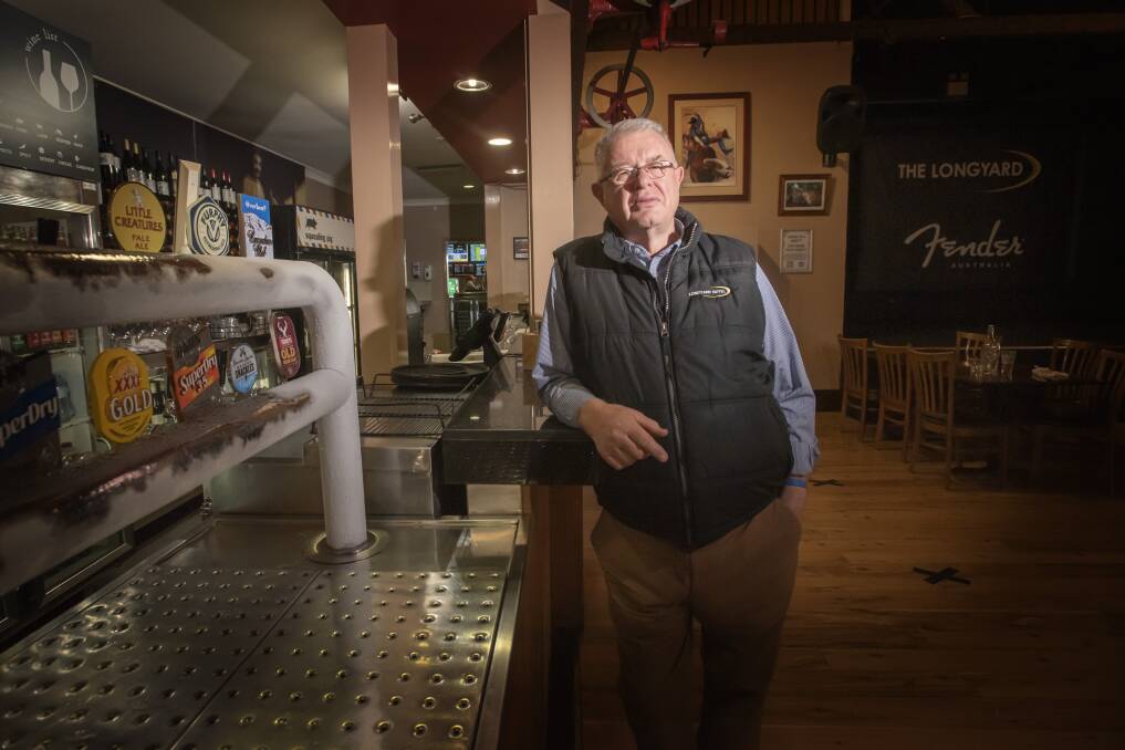 RISK V REWARD: Tamworth Liquor Accord chairman Ian Dundon believes it's not feasible for venues to host shows this January. Photo: Peter Hardin