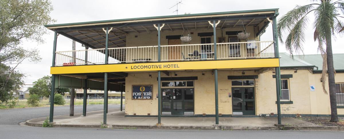 A NEW ERA: Tamworth's iconic Locomotive Hotel has been purchased by new owners. Photo: Peter Hardin 250320PHB005