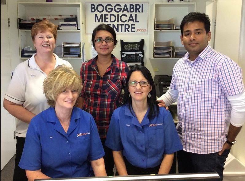 HERE TO HELP: The team from Boggabri Medical Centre are urging locals with asthma to take care this spring. Photo: Supplied 