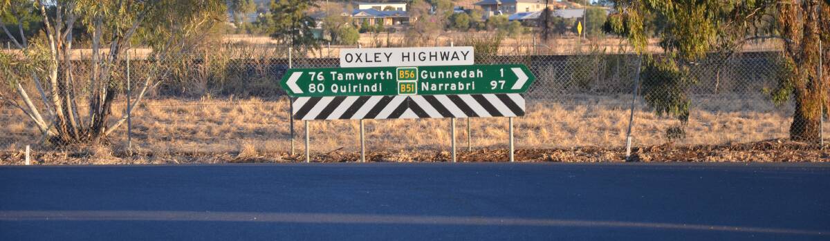 WORKS SET TO BEGIN: Flood prevention works on the Oxley Highway between Tamworth and Gunnedah are set to commence on May 26. Photo: File Photo